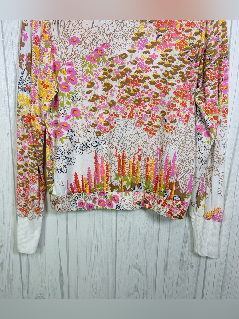 TINY | ANTHROPOLOGIE | Callie Floral Top, Small - Picture 9 of 12